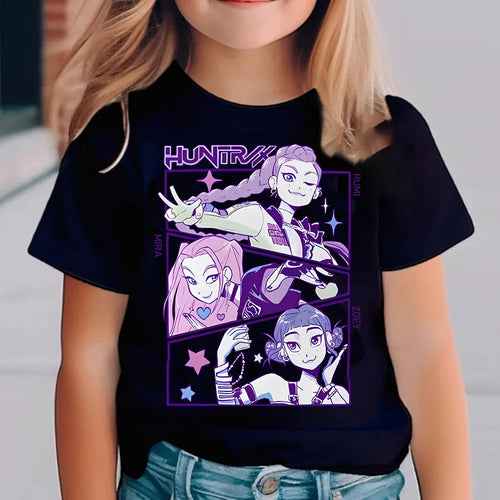 Kpop Hunters Children's T-shirt Boys Girls