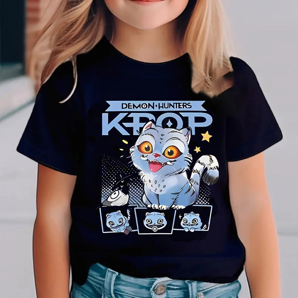 Kpop Hunters Children's T-shirt Boys Girls