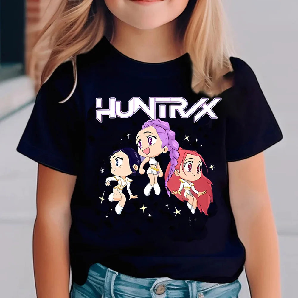 Kpop Hunters Children's T-shirt Boys Girls