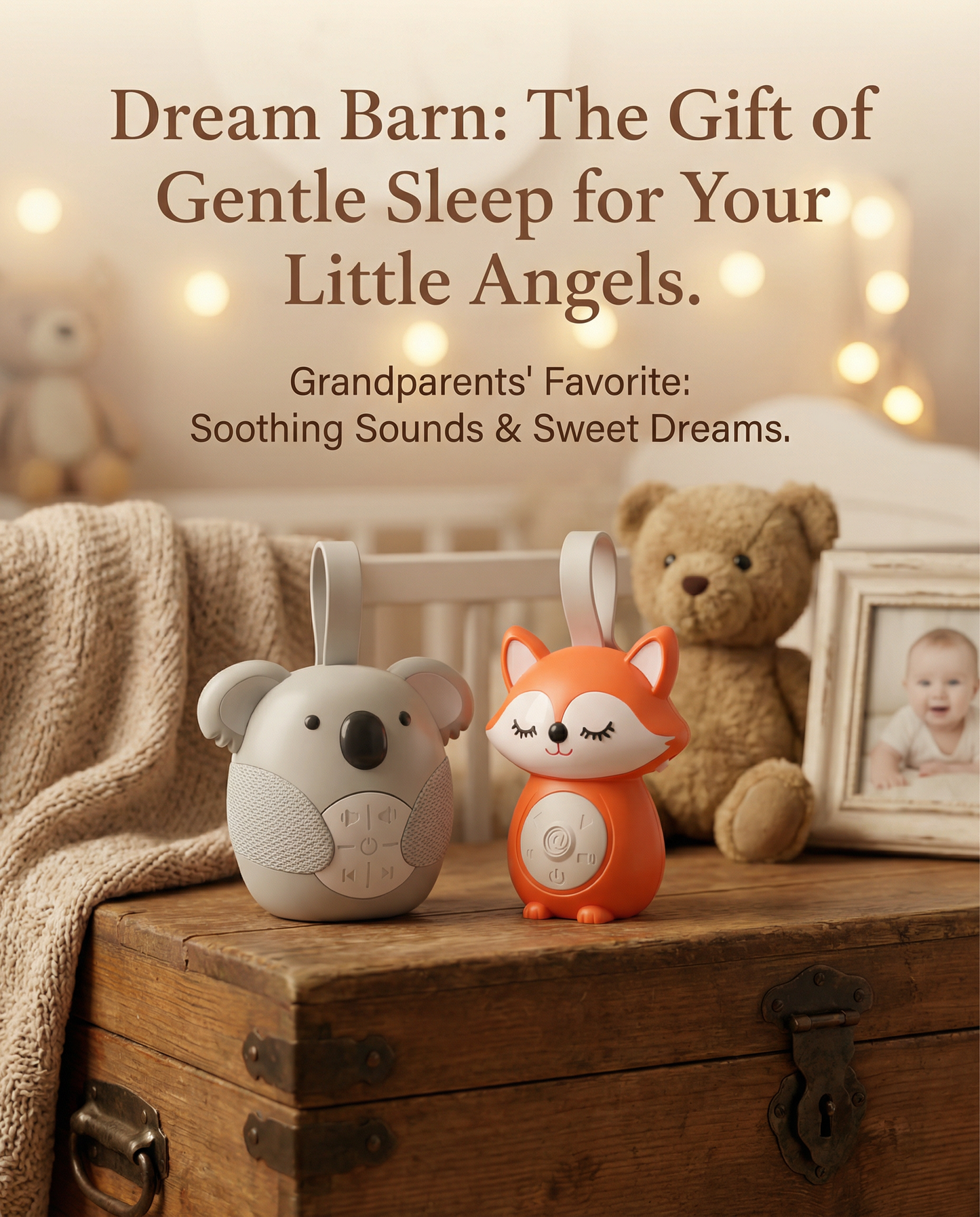 Fox & Koala Sleep Speaker | Dream Barn